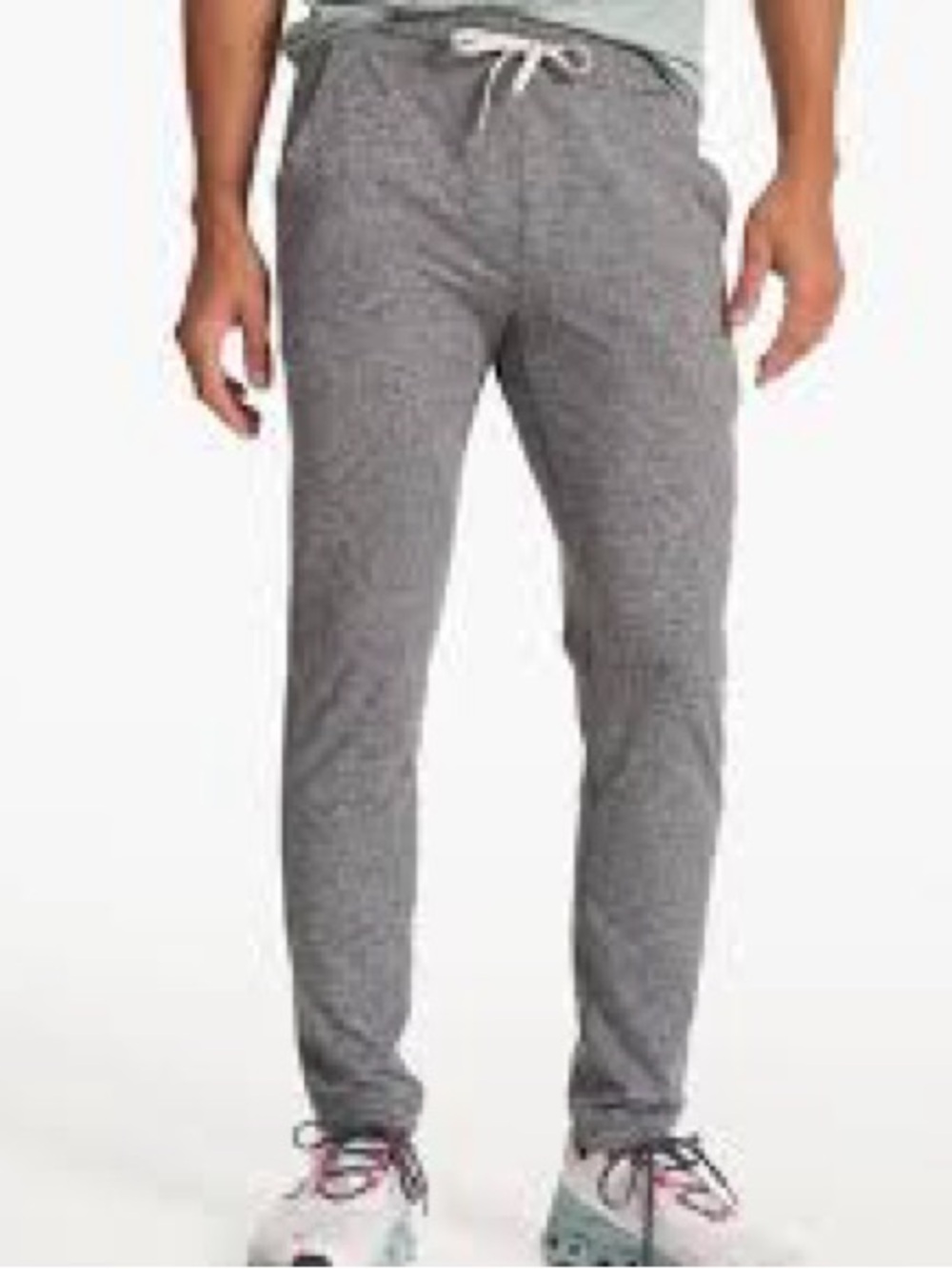 Vuori Gray Heather Stretch Joggers